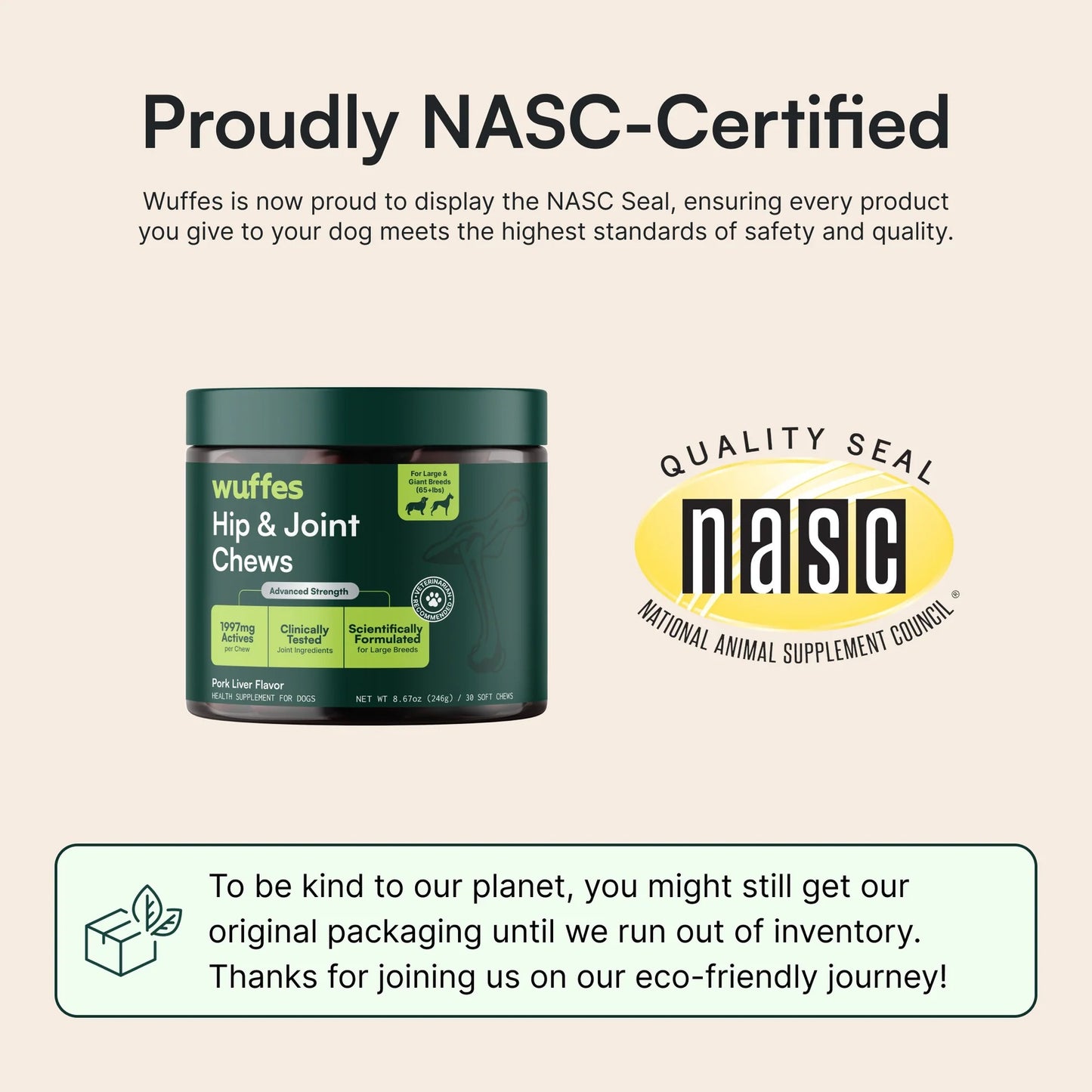 Hip & Joint Chews 60 Chews (Pack of 2)