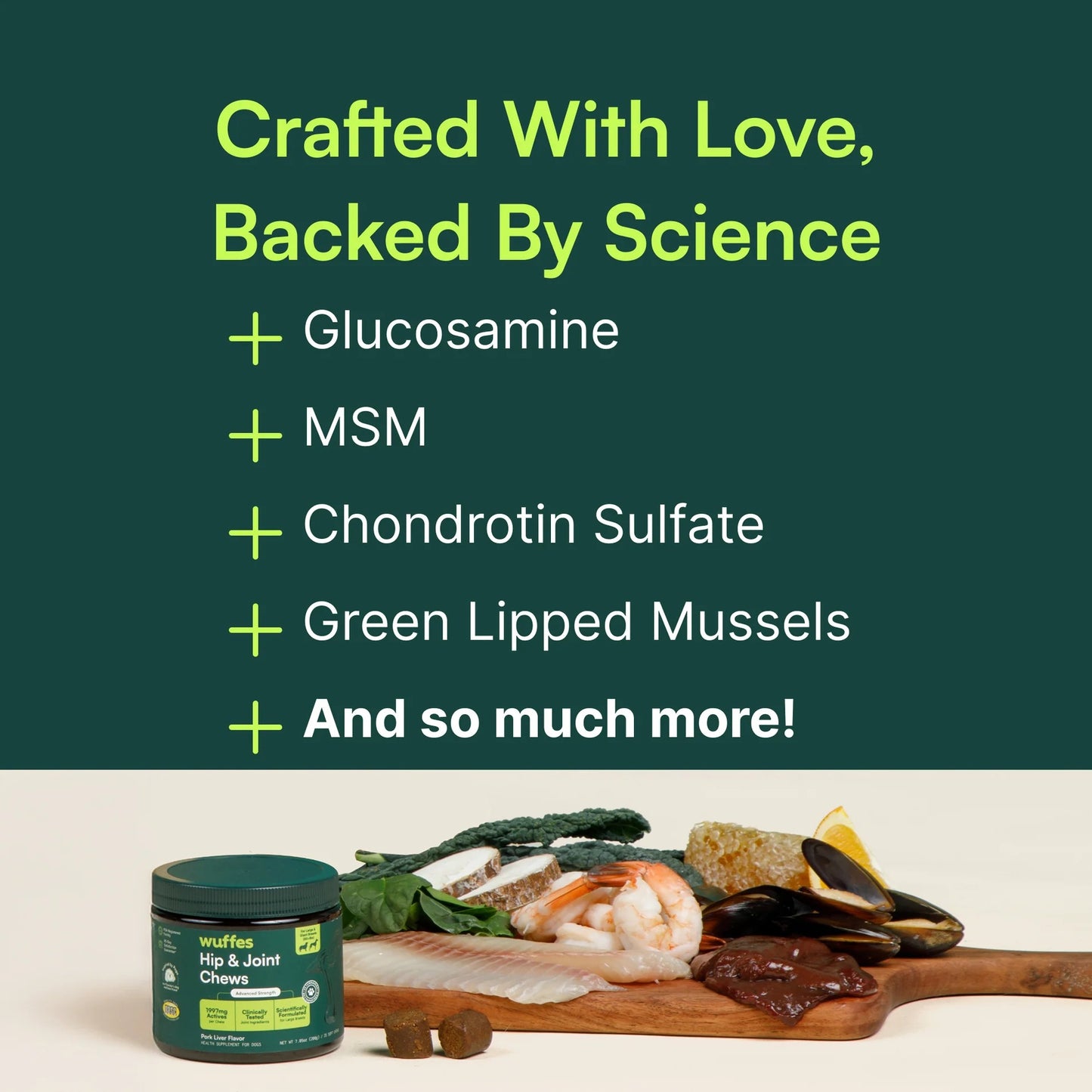 Hip & Joint Chews 60 Chews (Pack of 2)